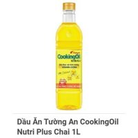Dầu Ăn Tường An CookingOil Nutri Plus Chai 1L