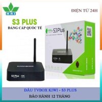 Đầu android tvbox KIWi S3 - plus (bảo hành 12 tháng)