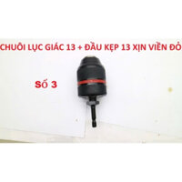 ĐẦU AUTO LOCK SẮT - ĐẦU CHUYỂN  MÁY VÍT sang kẹp mũi khoan 13mm