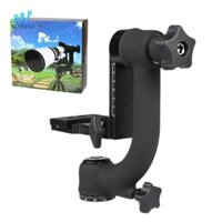 Đầu ba chân Gimbal cho máy ảnh DSLR, 360 độ, Ổn định để chụp ảnh động vật hoang dã, Đĩa tháo nhanh, Dung lượng tải tối đa 20 Kg