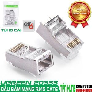 Đầu bấm mạng Cat6 RJ45 Ugreen 20333