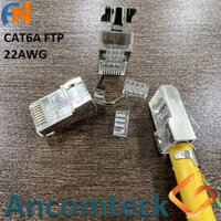 Đầu bấm mạng CAT6A chống nhiễu FTP ACT-F6AS-P100
