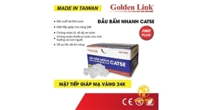 Đầu bấm mạng nhanh RJ45 CAT5 Golden Link GL-20055E