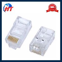 Đầu bấm mạng RJ45 AMP cat5e  100 CÁI