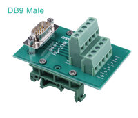 Đầu bấm vặn vít DB9 chân đực Male – Terminal Block