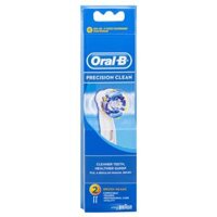 Đầu Bàn chải đánh răng Điện Oral B Precision Clean 2 Pack(có bill Úc)