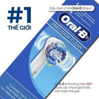 Đầu Bàn Chải Oral-B Braun Precision Clean - Đầu Chải Tròn Bao Phủ, Làm Sạch Từng Răng Hàng Ngày, Răng Sạch Nướu Khoẻ