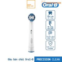 Đầu bàn chải Oral-B Precision Clean đánh bay mảng bám cao răng sạch gấp 5 lần