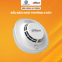 Đầu Báo Khói 4 Dây Dahua DHI-HY-C133 Sử Dụng Cảm Biến Khói Quang Điện Kép, Đầu Báo Khói Phát Hiện Nhanh Chóng Đám Cháy