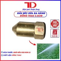 Đầu béc xịt rửa đa năng, đầu xịt rửa vệ sinh bảo dưỡng máy lạnh điều hoà - Điện Lạnh Thuận Dung - Thau - 3.5cm