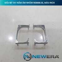 Đầu bịt tay nắm âm nhôm NE8888.3000SS, màu chrome