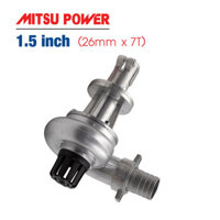 Đầu bò bơm nước gắn máy cắt cỏ MITSU POWER 1.5 inch (26mm x ti 7 khía)