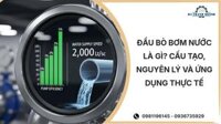 Đầu bò bơm nước là gì? Cấu tạo, nguyên lý và ứng dụng thực tế