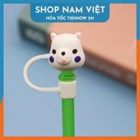 Đầu Bọc Ống Hút Dễ Thương Không gồm ống hút - Lạc Đà Alpaca