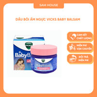 Dầu bôi ấm ngực vick baby balsam Úc (mẫu mới) - Sam House