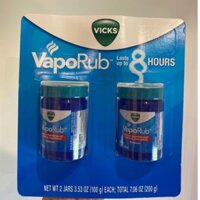 Dầu bôi ấm ngực Vicks VapoRub, hũ 100g của Mỹ