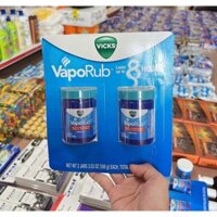 Dầu bôi ấm ngực Vicks VapoRub, hũ 100g của Mỹ
