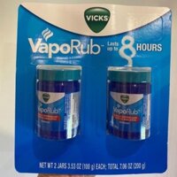 Dầu bôi ấm ngực Vicks VapoRub, hũ 100g của Mỹ🇺🇸🇺🇸