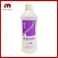 Dầu bôi trơn chỉ may P.POIL 168 chai 1 lít