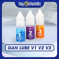 Dầu Bôi Trơn Rubik Combo Gan Lube V1 V2 V3 Thế Hệ Mới Chai 10ml - GAN Lube Rubik Dung Tích 10mL - ZyO Rubik