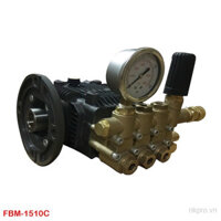 Đầu bơm máy rửa xe áp lực cao FBM-1510C, kiểu lắp mặt bích