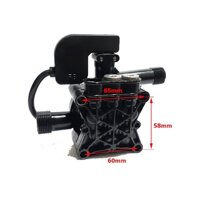 Đầu bơm mini máy rửa xe bát chất liệu nhôm