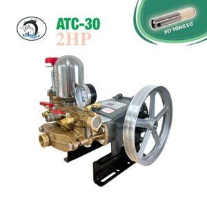 Đầu bơm pít tông sứ Made in China ATC-30 (2Hp)