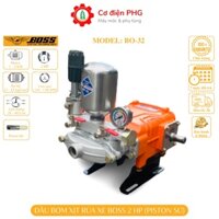 Đầu bơm xịt áp lực ty sứ BOSS 2 HP dùng cho rửa xe, phun thuốc trử sâu và vệ sinh công nghiệp | Model BO-32