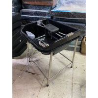 Đầu bồn nhựa rời chân inox kèm chân kê bồn(Không kèm giường)