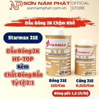 Dầu Bóng 2K Chậm Khô Starmax 21E – Hàng Nhập Malaysia