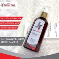 Dầu Bóng Collagen JOHNNY FEEL Không Bám Bụi, chống xù tóc