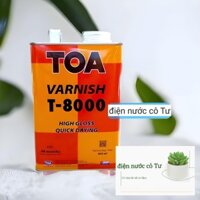 Dầu bóng gỗ nội thất cao cấp TOA Varnish T8000 850ml