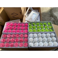 Đầu Bông Hoa Cúc PingPong - Làm Tháp Tài Lộc, Tháp Nước - Trang Trí Tết-Trang trí bó hoa