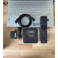 Đầu box Viettel 360 hàng mới 95% kèm điều khiển giọng nói( Bản ATV không khoá model HP40A)