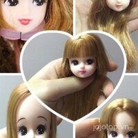 Đầu búp bê Licca Nhật Bản chính hãng, đầu búp bê dễ thương, giá đặc biệt cho thân búp bê Licca