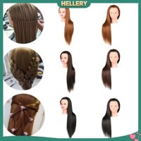 Đầu Búp Bê Manikin Tóc Dài Đa Năng Chuyên Dụng Cho Salon Làm Tóc