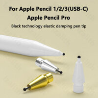 Đầu bút chì có thể thay thế cho Apple Pencil Pro 1 2 3 Gen USB C Nẹp bảo vệ silicon mềm