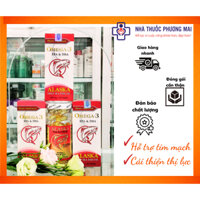 Dầu cá Alaska deep sea fish oil omega-3  1000mg (Lọ 100v)