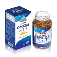 ￼Dầu cá Alaska Omega 3.6.9 Gia Nguyễn (Hộp 100 viên) [Dược Việt Đức]