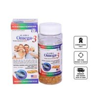 Dầu Cá Alaska Omega3 With Coenzim Q10 Hộp 100 viên