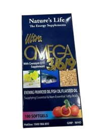 Dầu Cá Alaska Ultra Omega 369 Hộp 100 viên - Bổ Não, Tăng Cường Thị Lực, Giảm Nguy Cơ Mắc Bệnh Tim Mạch USA