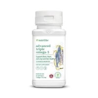 Dầu Cá Amway Triple Omega-3 Nutrilite | Hỗ Trợ Tim Mạch, Mắt & Làn Da