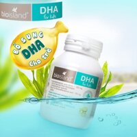 Dầu Cá Bio Island Bổ Sung DHA Cho Trẻ 60 viên