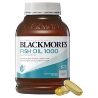 Dầu cá Blackmores Fish Oil 1000mg Omega-3 400 viên