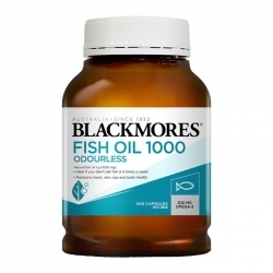 Dầu cá Blackmores Odourless fish oil mini caps 400 viên