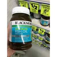 Dầu cá Blackmores Odourless Fish Oil mini Capsules của Úc 400 viên / Dầu cá không mùi
