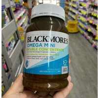 Dầu cá Blackmores Omega Mini Double Concentrate 200 Viên