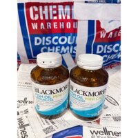 DẦU CÁ BLACKMORES OMEGA MINI CAP Lọ 400v và 200v