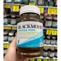 Dầu cá Blackmores Omega Mini Double Concentrate mẫu mới
