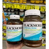 Dầu cá fish oil Blackmores Omega Mini Double Concentrate mẫu mới
